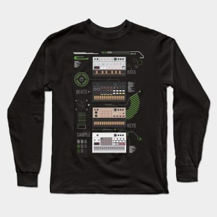 Volca Series / Green Long Sleeve T-Shirt